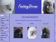 Tablet Screenshot of fantasydream.dk